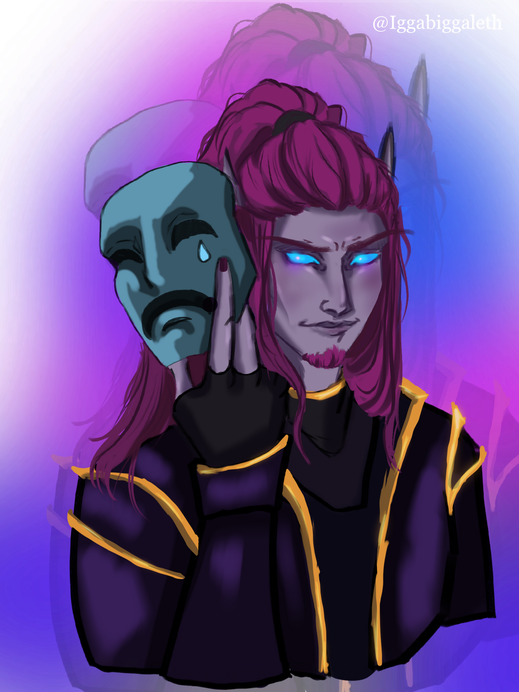 Vynlorin - BY ME! Bust, colored, no background Vynlorin - BY ME! Bust, colored, no background